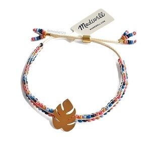 Madewell Beaded Slider Bracelet